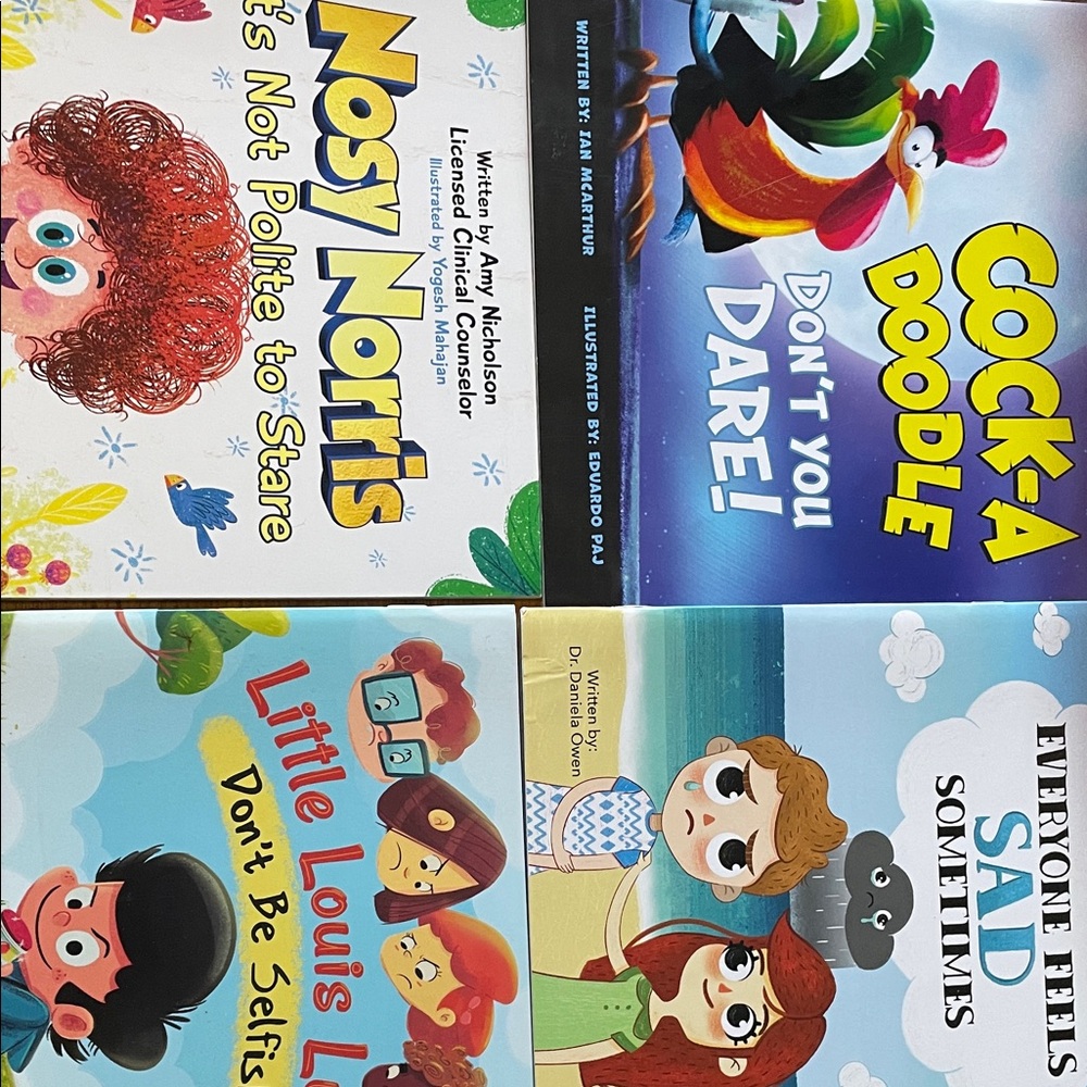 Colorful Kids Storybook Set